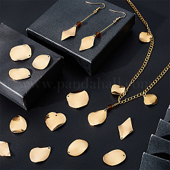 24 pendentif en acier inoxydable 304 de 6 styles&nbsp;STAS-UN0040-44