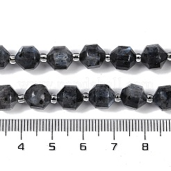 Natürliche Larvikit-Perlenstränge&nbsp;G-O201B-128F