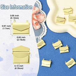 10 ciondoli in ottone placcato cremagliera&nbsp;KK-SZ0003-39