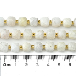 Natürlichen Mondstein Perlen Stränge&nbsp;G-Q010-A05-01