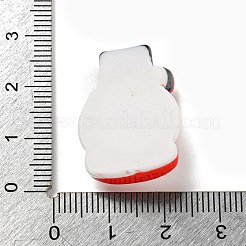 Weihnachts-Deko-Cabochons aus undurchsichtigem Harz&nbsp;RESI-U006-04D