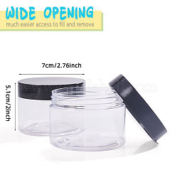Perlenbehälter aus Kunststoff für Haustiere&nbsp;LS-CON-WH0063-01A-120ml