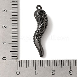 Rack-Plattierung Messing Micro Pave Kubisch Zirkonia-Anhänger&nbsp;KK-A229-03G-B