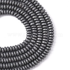 Nichtmagnetische synthetische Hämatitperlen im matten Elektroplattierungsstil&nbsp;G-M007-77
