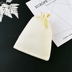 Pochettes en toile de jute&nbsp;ABAG-BC0001-07D-17x23