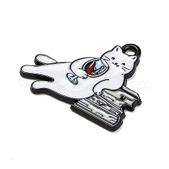 Pendentifs d'émail en alliage&nbsp;FIND-E060-04B-B