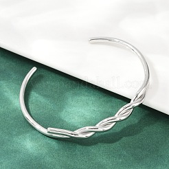 Brazaletes de acero inoxidable 304 para mujer&nbsp;BJEW-F497-01P