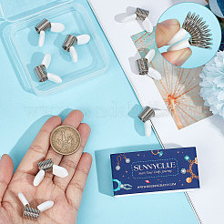 8 mini pince à ressort en acier inoxydable 201 pour la fabrication de bijoux en perles&nbsp;TOOL-SC0001-48