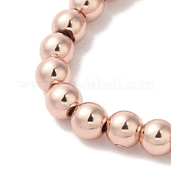 Fili di perline di ematite sintetica non magnetica elettrolitica&nbsp;G-I364-C02-RG