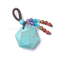 Chakra hängende Verzierung&nbsp;HJEW-K032-05G