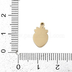 Breloques en émail en acier inoxydable 304&nbsp;LS-STAS-I338-01G-05