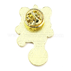 Spille smaltate con leone danzante in stile cinese&nbsp;LS-JEWB-Q032-02C