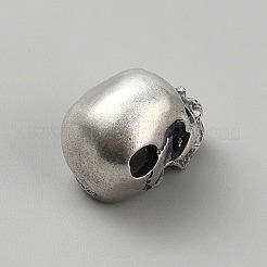 925 perline teschio in argento sterling&nbsp;FIND-WH00670-79AS