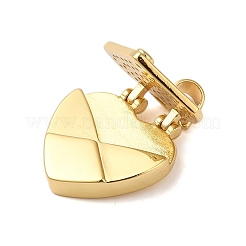 Pendentifs en laiton plaqué en rack et zircone cubique transparente&nbsp;KK-S372-25G