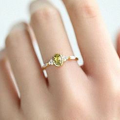 Anillos de dedo de aleación y rhinestone para mujer&nbsp;WG93AC7-01