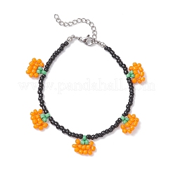 Charm-Armbänder aus Glasperlen&nbsp;BJEW-TA00686