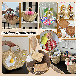 Cinta de fronda tejida a mano&nbsp;DIY-NB0015-67A