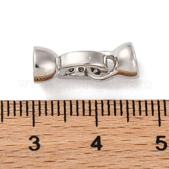 Micro pavé di ottone trasparente cubic zirconia piegato su fermagli&nbsp;KK-C076-04P