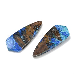 Cabochons d'azurite naturelle&nbsp;GG-CBA78D8-03C