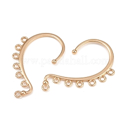 Accessoires de manchette d'oreille en alliage&nbsp;LS-PALLOY-N176-09KCG