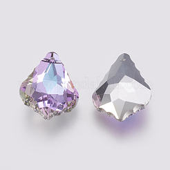 Colgante de cristal facetado de rhinestone&nbsp;RGLA-F052-001C