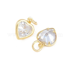 Charms de vidrio de latón&nbsp;KK-A269-51G