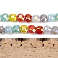 Undurchlässige Glasperlenstränge galvanisieren&nbsp;EGLA-G039-02A-01