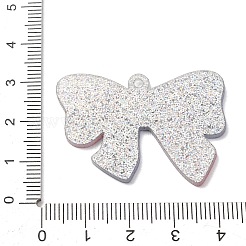 Anhänger aus transparentem Acryl mit Aufdruck zum Unabhängigkeitstag&nbsp;OACR-B055-02G