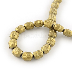 Opaco elettrolitico non magnetici perle ematite sintetico fili&nbsp;G-R259-48