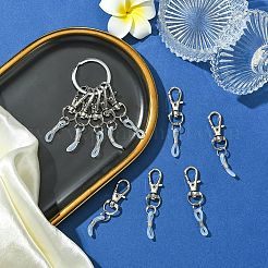 Clip portapenne in silicone&nbsp;HJEW-SW00113-01