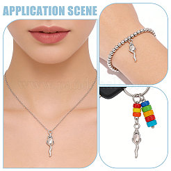 Pendente in lega stile tibetano&nbsp;FIND-WH0181-02