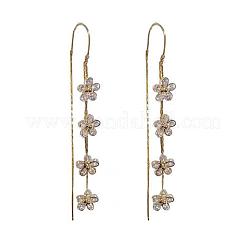 Legierung Strass Ohrringe&nbsp;FS-WG75843-01