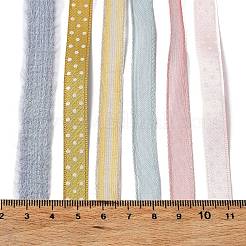 Ruban polyester 18 yards 6 couleurs&nbsp;SRIB-C001-B01