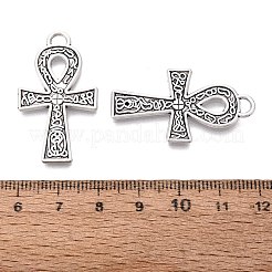 Tibetischer stil Aluminium Anhänger & Charms&nbsp;RELI-PW0001-059AS