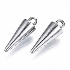 Pendenti in acciaio inossidabile 201 anti-ossidazione&nbsp;STAS-S117-002B-01