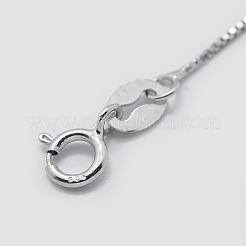 Anlaufschutz rhodiniert 925 Sterling Silber Armband machen&nbsp;STER-F039-09P