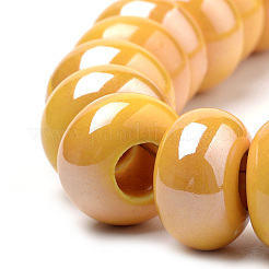 Perline porcellana fatto a mano&nbsp;PORC-Q219-15x9-F22