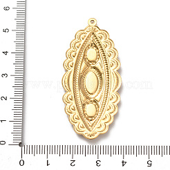 304 Edelstahl Emaille große Anhänger&nbsp;STAS-B139-05G-01