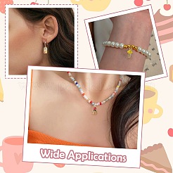 Encantos de esmalte de aleación 9pcs 9 estilos&nbsp;FIND-CJ0005-09