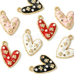 8pcs 4 pendentifs en alliage de couleurs&nbsp;ENAM-FS0001-63