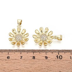 Ottone micro spianare pendenti zirconi&nbsp;KK-T071-87G