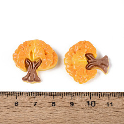 Cabochons décodés en résine opaque&nbsp;RESI-N051-07