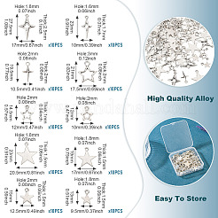 100 pz 10 stili pendenti in lega di zinco in stile tibetano&nbsp;FIND-TA0008-20