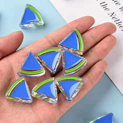 Perles acryliques émail transparent&nbsp;TACR-S155-001K