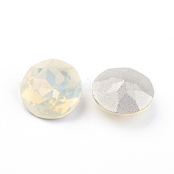 Spitze Rückseite u. Rückseite überzogene k9 Glasrhinestone Cabochons&nbsp;RGLA-J012-8mm-287