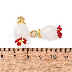 Pendentifs vernissées manuelles&nbsp;LAMP-Z012-01G-06