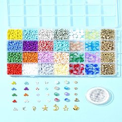 DIY Schmuckherstellungssets aus Legierung&nbsp;DIY-FS0007-29