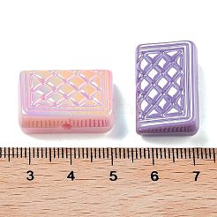 Placage uv perles acryliques irisées&nbsp;X-MACR-D032-11