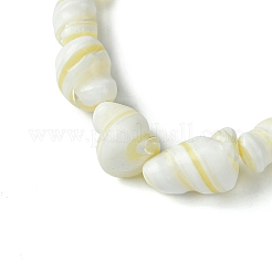 Stretch-Armbänder aus natürlichen Muschelperlen für Frauen&nbsp;BJEW-JB10883