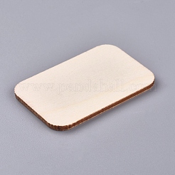 Cabochon aus Pappelholz&nbsp;WOOD-E011-03